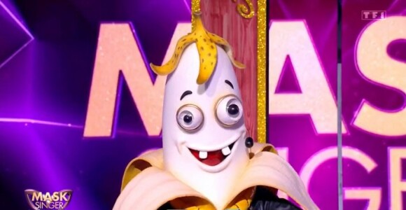 La Banane dans l'émission "Mask Singer" du 6 mai 2022.