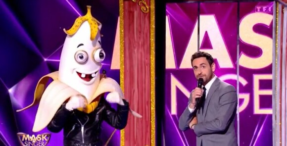 La Banane dans l'émission "Mask Singer" du 6 mai 2022.