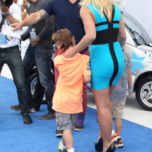 Britney Spears et ses fils Jayden James Federline and Sean Federline à Los Angeles