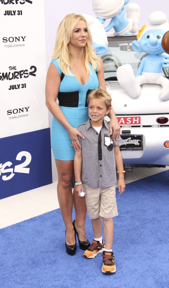 Britney Spears et ses fils Jayden James Federline and Sean Federline à Los Angeles