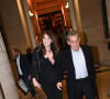 Exclusif - Nicolas Sarkozy et sa femme Carla Bruni-Sarkozy - Dîner des "Femmes Culottées" Etam au Musée de la Monnaie à Paris le 22 mars 2022. 