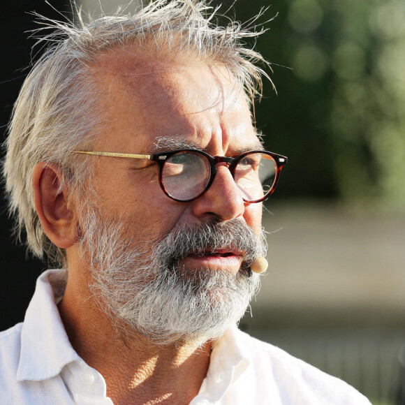 Philippe Torreton participe à le cérémonie de commémoration de la libération de Paris le 25 août 2021. © Panoramic / Bestimage 