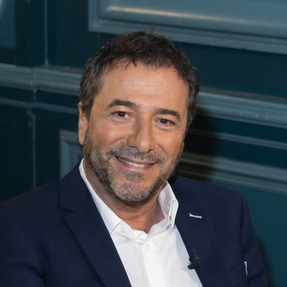 Exclusif - Bernard Montiel - Enregistrement de l'émission "Olympiascope", présentée par B.Montiel et diffusée le 24 mars. Le 3 mars 2022 © Jack Tribeca / Bestimage 