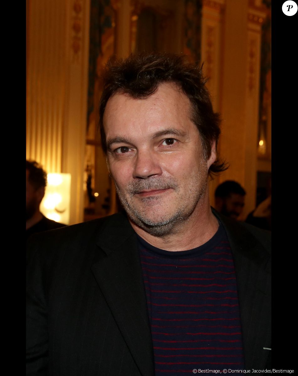 Axel Bauer - Audrey Azoulay a fait Commandeur de l'ordre des Arts et des Lettres, Louis Chedid dans le salon du Ministère à Paris, le 25 Octobre 2016. © Dominique Jacovides/Bestimage