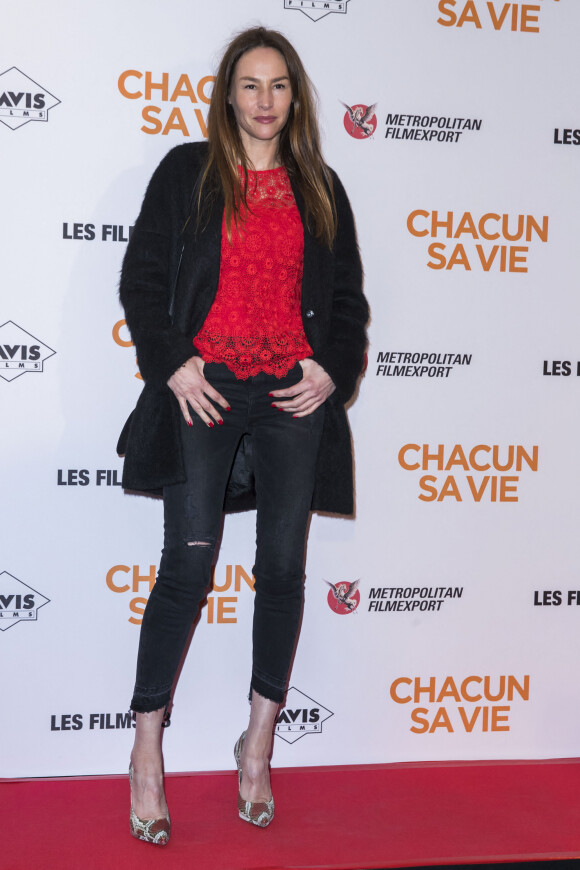 Vanessa Demouy lors de l'avant-première du film "Chacun sa vie" au cinéma UGC Normandie à Paris, France, le 13 mars 2017. © Olivier Borde/Bestimage 