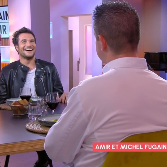 Amir raconte sa mésaventure dans Nouvelle Star en Israël sur le plateau de C à Vous