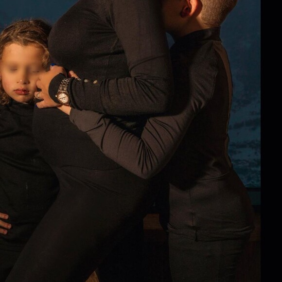 Les fils de Vitaa attendaient avec impatience la petite Noa. @ Instagram / Vitaa