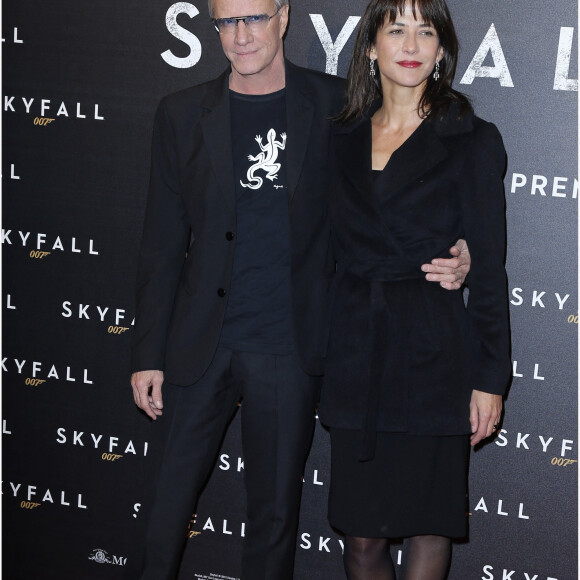 Christophe Lambert, Sophie Marceau - Avant premiere du dernier James Bond "Skyfall" a Paris le 24 Octobre 2012. 