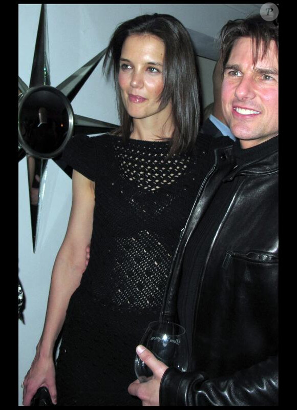 Katie Holmes et Tom Cruise au château Marmont. 15/01/2010