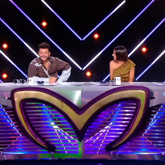 Sylvie Tellier balance sur Kev Adams sur le plateau de "Mask Singer"