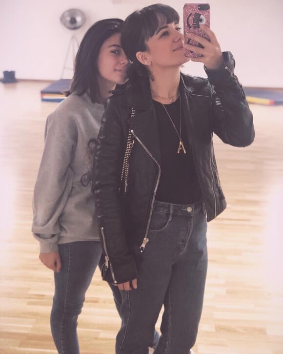 Alizée avec sa fille Annily sur Instagram.