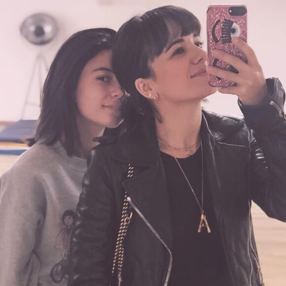 Alizée avec sa fille Annily sur Instagram.