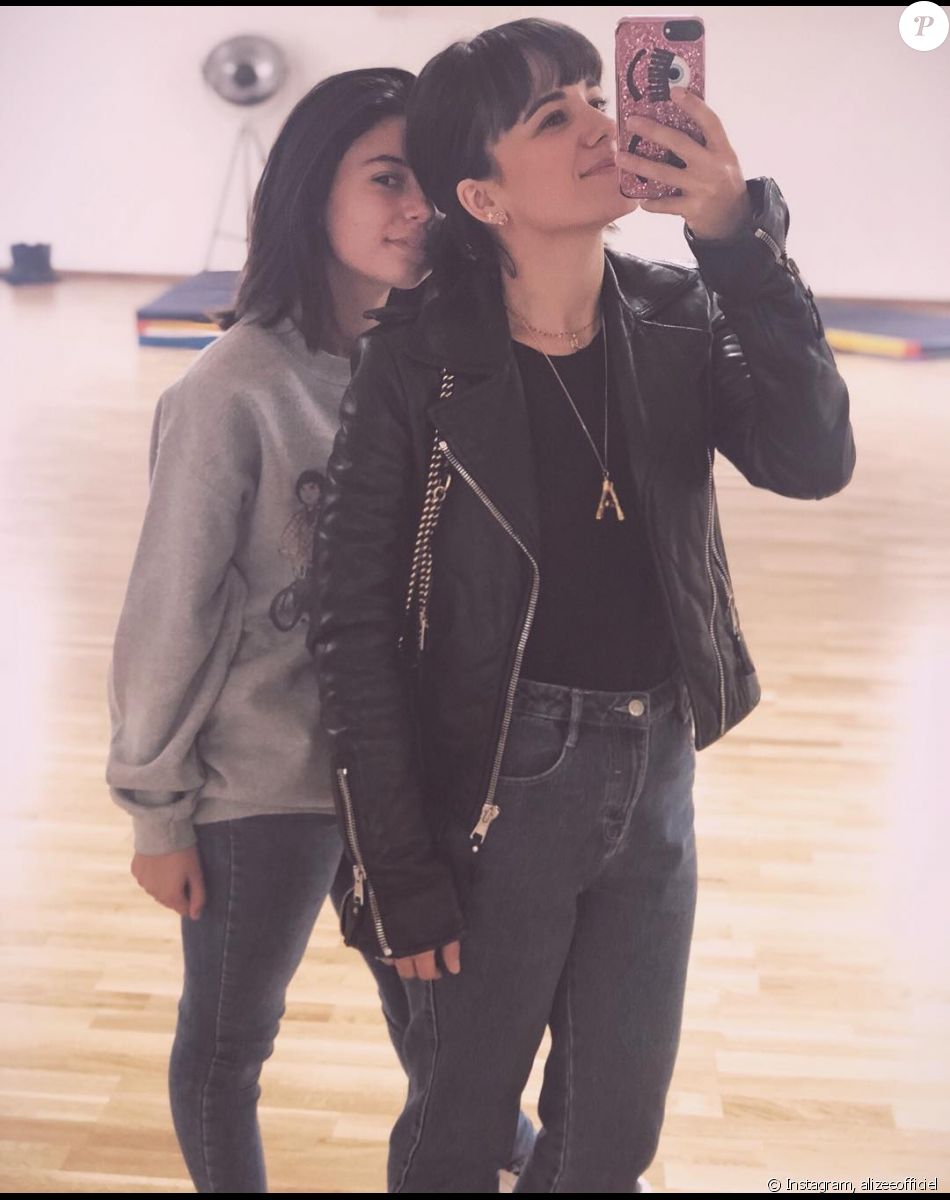 Alizée avec sa fille Annily sur Instagram.