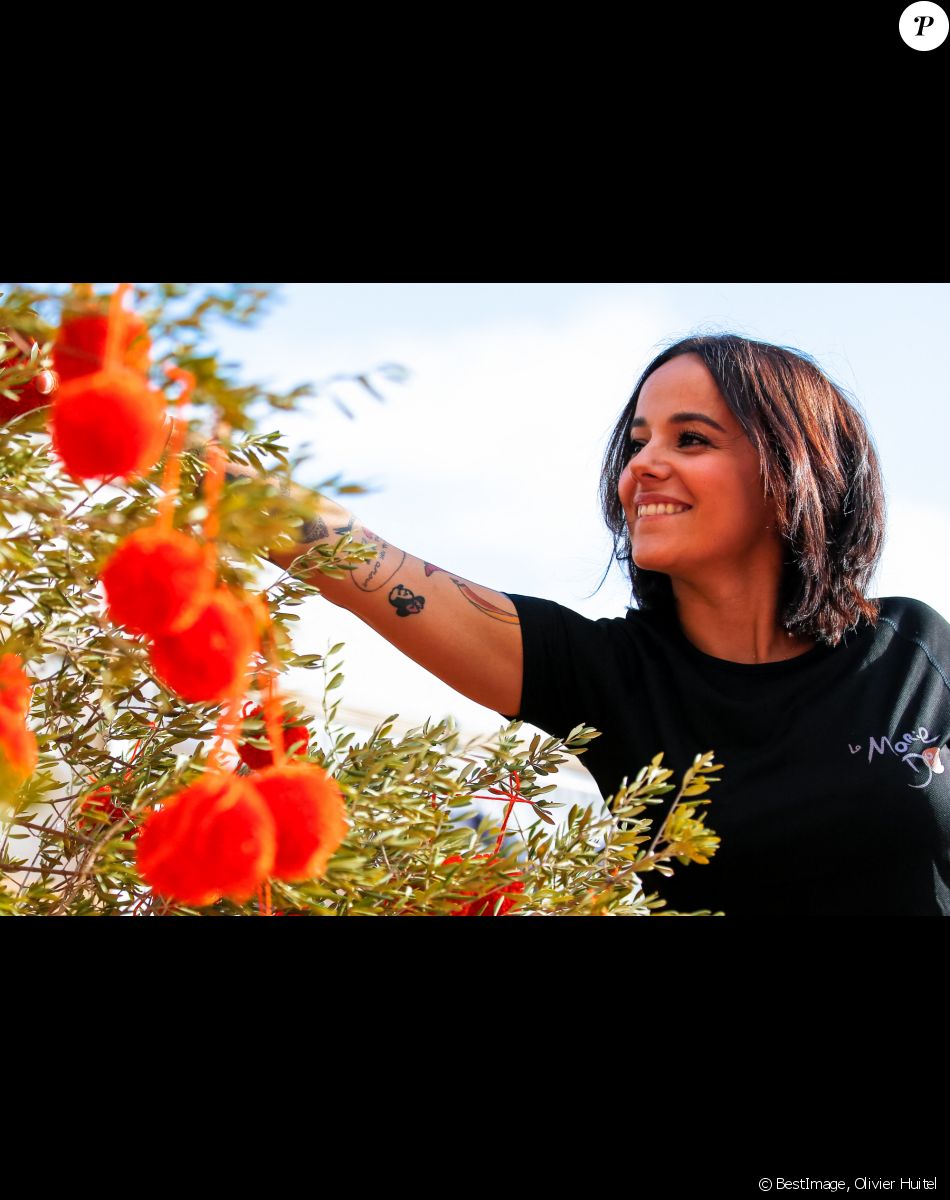 Alizée a participé à la dernière journée de l'association 'La Marie Do' à Ajaccio en tant que marraine. © Photos Olivier Huitel / Crystal / Bestimage