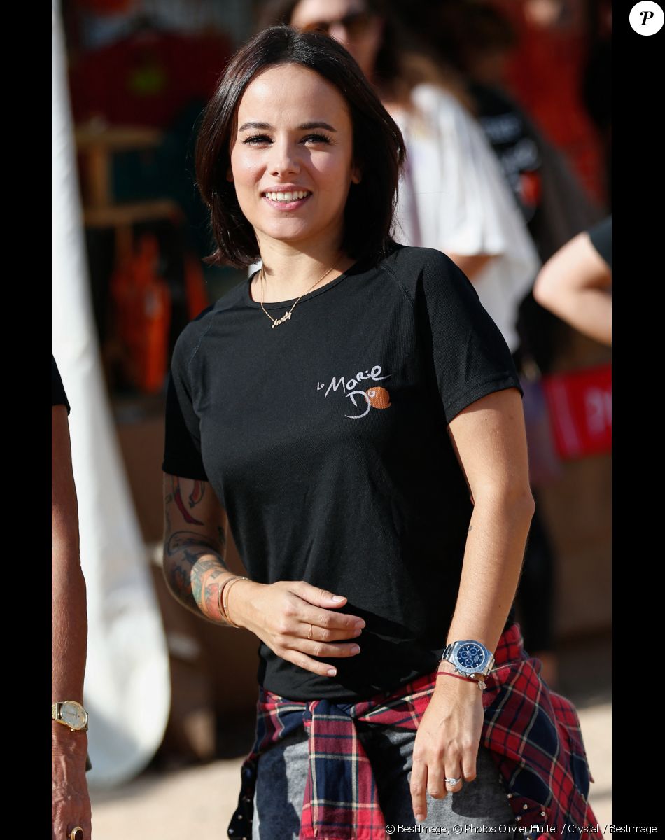 Exclusif - Alizée a participé à la dernière journée de la 9ème édition de l'association 'La Marie Do' à Ajaccio en tant que marraine le 11 octobre 2015. © Photos Olivier Huitel / Crystal / Bestimage
