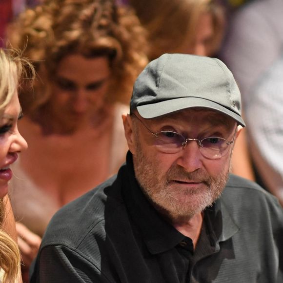 Phil Collins et son ex femme Orianne Collins - Les musiciens aux répétitions de la soirée caritative Little Dreamers Foundation aux studios SIR à Miami, le 8 décembre 2017 