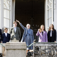 Margrethe II de Danemark : La reine entourée de son clan au comble du chic pour fêter ses 82 ans