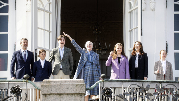 Margrethe II de Danemark : La reine entourée de son clan au comble du chic pour fêter ses 82 ans
