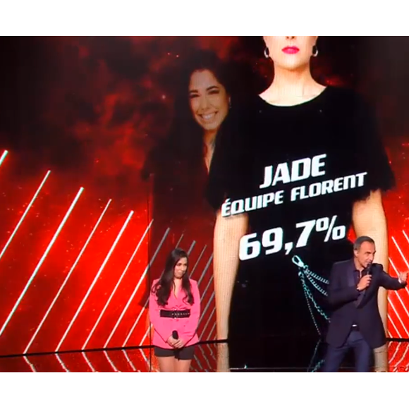 Jade de l'équipe de Florent Pagny lors des cross-battles de "The Voice 11" - Emission du 23 avril 2022, TF1