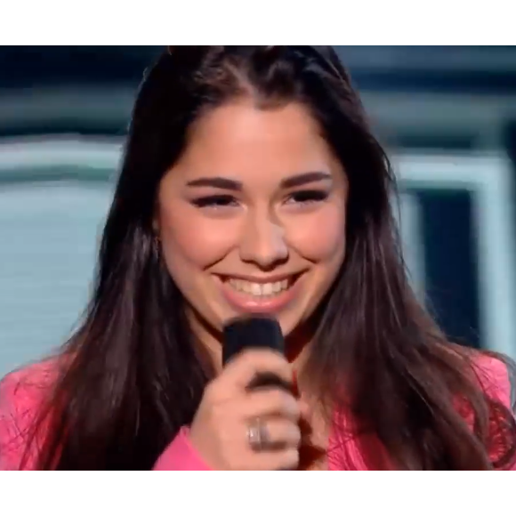 Maestrina de l'équipe de Marc Lavoine lors des cross-battles de "The Voice 11" - Emission du 23 avril 2022, TF1