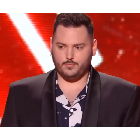 Kevin de l'équipe de Florent Pagny lors des cross-battles de "The Voice 11" - Emission du 23 avril 2022, TF1