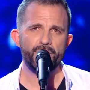 Jean Palau de l'équipe de Florent Pagny lors des cross-battles de "The Voice 11" - Emission du 23 avril 2022, TF1