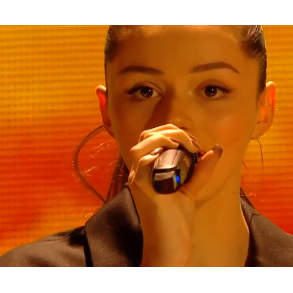 Nour de l'équipe de Florent Pagny lors des cross-battles de "The Voice 11" - Emission du 23 avril 2022, TF1