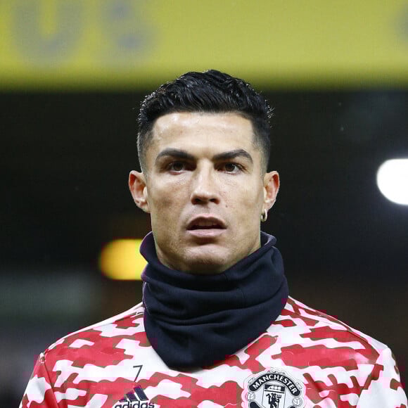 Cristiano Ronaldo lors du match de Premier League "Norwich City - Manchester United (0-1)" à Norfolk, le 12 décembre 2021. © Cover Images via ZumaPress/Bestimage