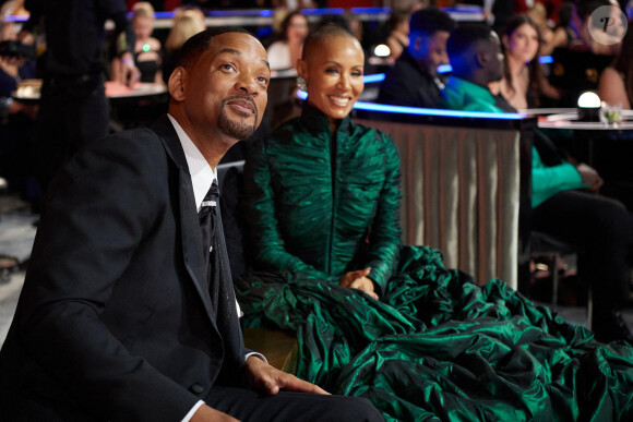 Will Smith et Jada Pinkett Smith à la 94ème édition de la cérémonie des Oscars à Los Angeles, le 27 mars 2022. 