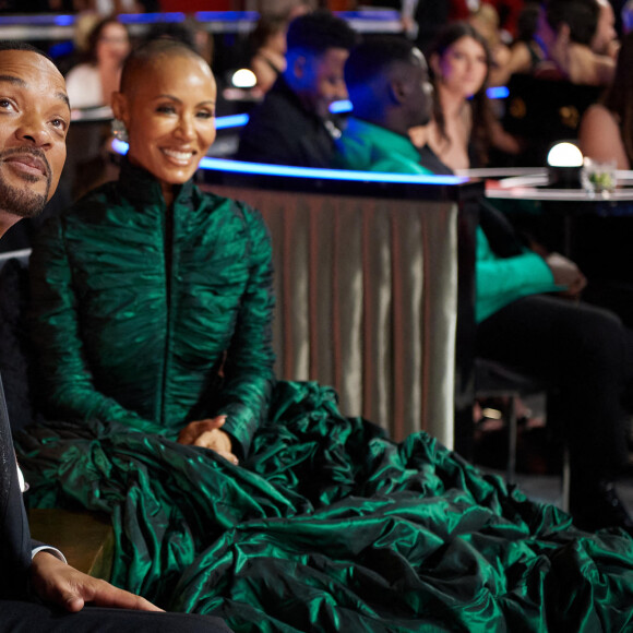Will Smith et Jada Pinkett Smith à la 94ème édition de la cérémonie des Oscars à Los Angeles, le 27 mars 2022. 