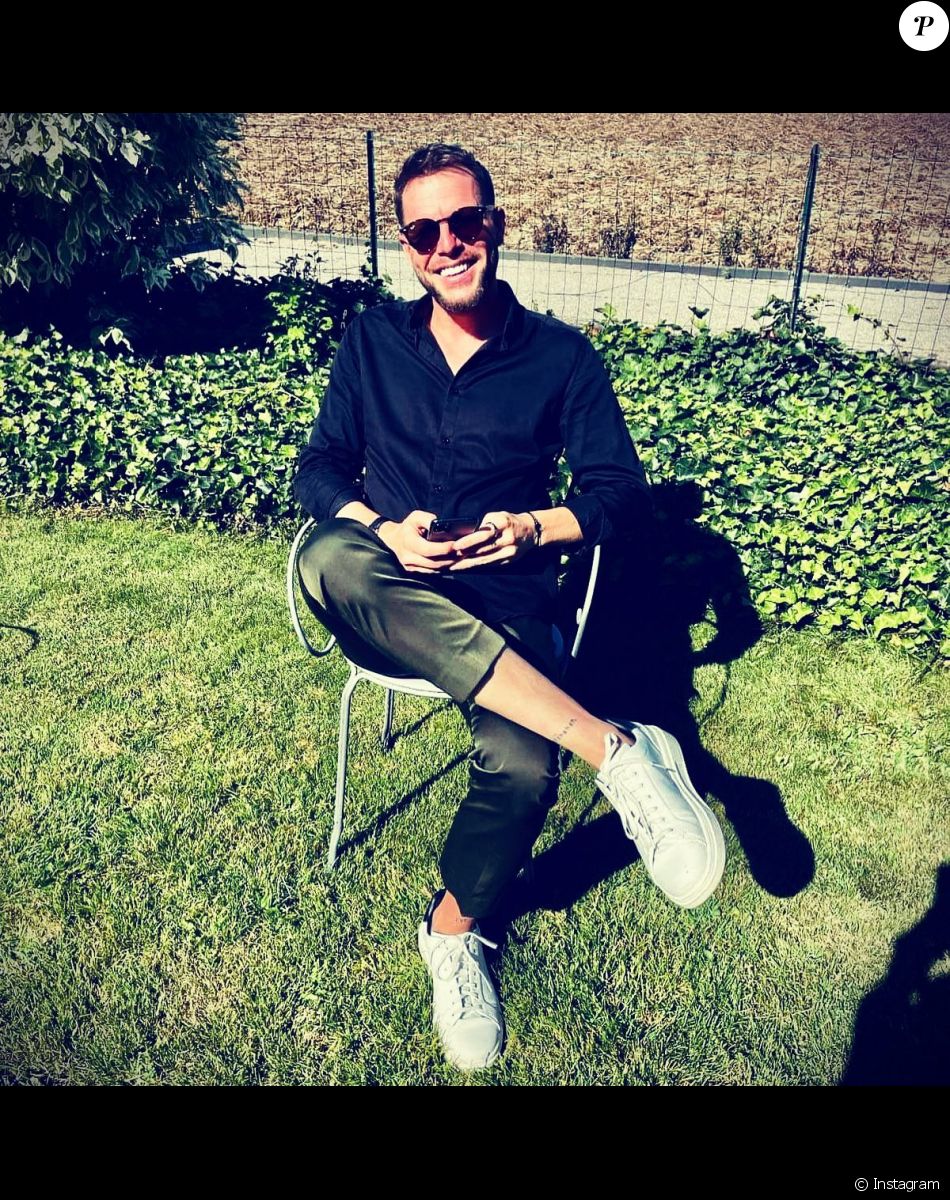 Eddy de "Mariés au premier regard" souriant sur Instagram