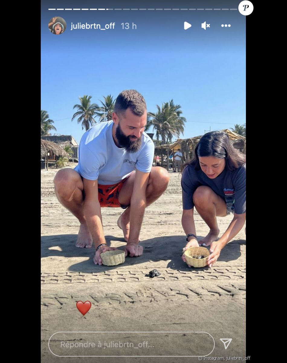 Julie Bertin (La Villa des coeurs brisés) est en couple avec le tennisman Benoit Paire.