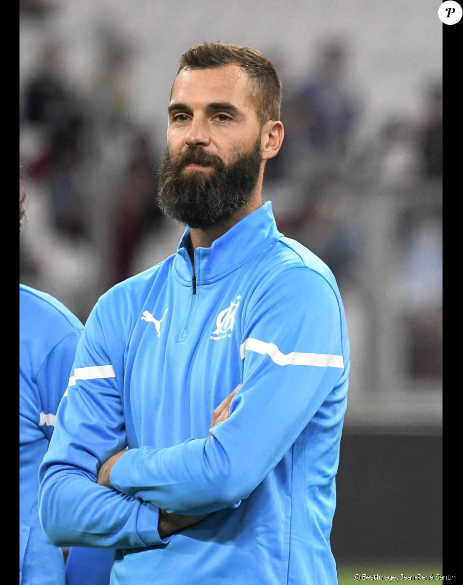 Benoît Paire - Match des héros entre l'équipe OM Legends et l'équipe UNICEF au stade Orange Velodrome à Marseille le 13 octobre 2021. © Jean-René Santini/Bestimage