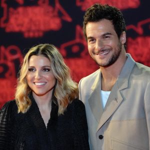 Amir et sa femme Lital lors de la 23ème édition des NRJ Music Awards au Palais des Festivals de Cannes.