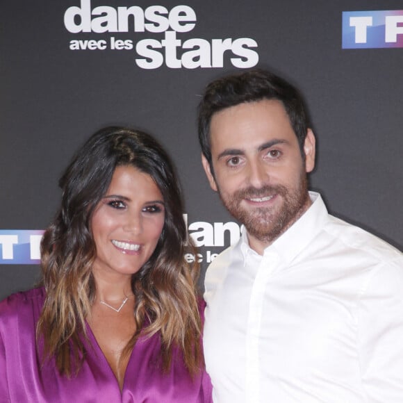 Karine Ferri , Camille Combal - Photocall de la saison 9 de l'émission "Danse avec les stars" (DALS) au siège de TF1 à Boulogne-Billancourt le 11 septembre 2018. © Christophe Aubert via Bestimage 
