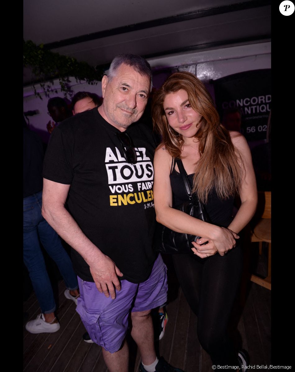 Jean-Marie Bigard et sa femme Lola Marois - People à l'évènement "Les Brunchs du Shelby" by Brahim Zaibat et Noam Chouat au Concorde Atlantique à Paris, le 13 juin 2021. © Rachid Bellak/Bestimage