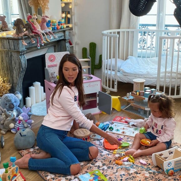 Emilie Broussouloux partage régulièrement des photos de ses deux enfants, Jeanne et Noé @ Instagram / Emilie Broussouloux