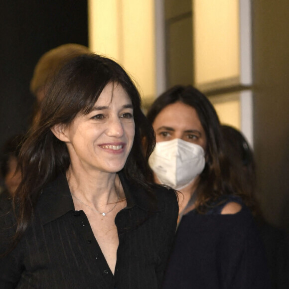 Charlotte Gainsbourg au photocall du film "Les passagers de la nuit" lors de la 72e édition du festival international du film de Berlin, le 13 février 2022. © Future-Image via Zuma Press/Bestimage