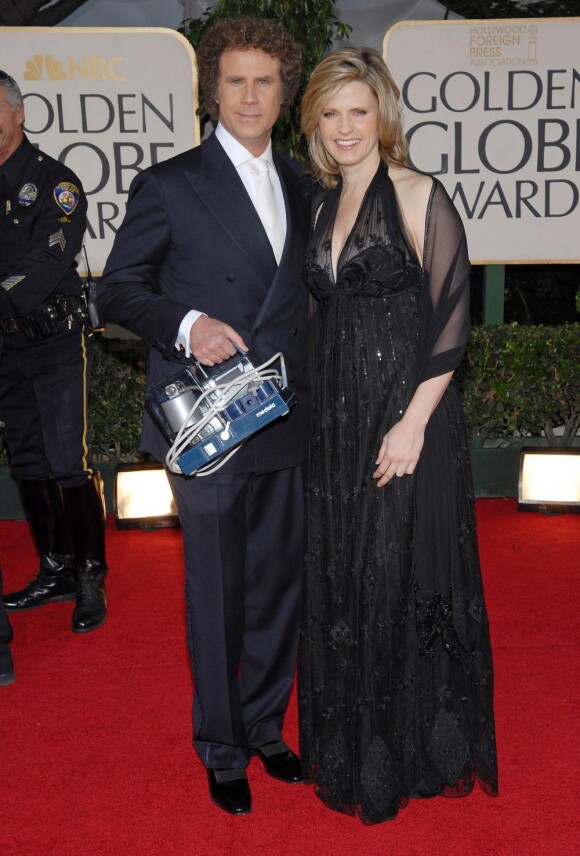 Will Ferrell et son épouse Viveca Paulin