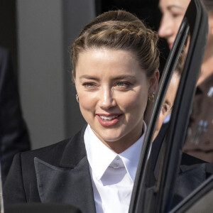 Johnny Depp et Amber Heard arrivent au tribunal de Fairfax en Virginie le 4 mai 2022. 