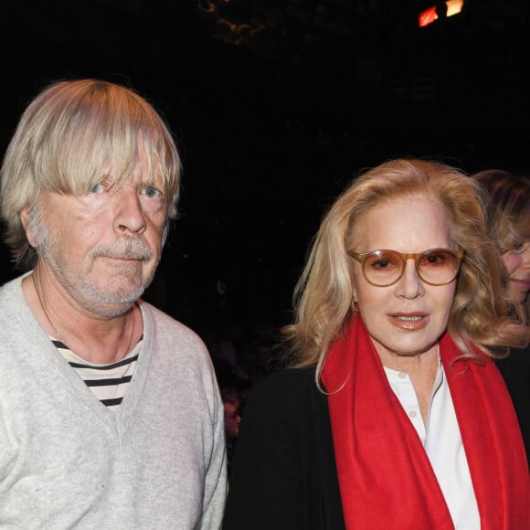 Le chanteur Renaud (Renaud Séchan) et Sylvie Vartan - People au concert de Dave à Bobino à Paris le 18 novembre 2019. © Coadic Guirec/Bestimage