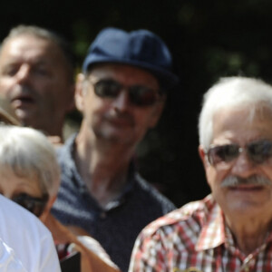 Le chanteur Renaud - Tournoi de pétanque Grand Prix des Personnalités d 'Isle sur la Sorgue dans le Vaucluse (84) le 24 juin 2017 © Eric Etten / Bestimage