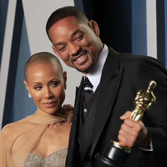 Jada Pinkett-Smith, Will Smith - Soirée "Vanity Fair" lors de la 94e édition de la cérémonie des Oscars à Los Angeles. © Future-Image via Zuma Press/Bestimage