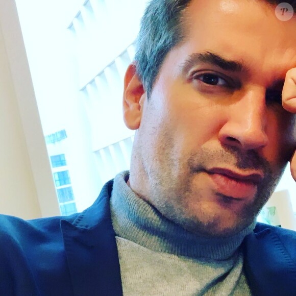 Mathieu Johann pose sur Instagram