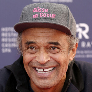 Yannick Noah assite à la 13ème édition de Glisse en Coeur, événement caritatif au profit de l'association "MEEO" l'Association annécienne, Mon École Extra Ordinaire a mis en oeuvre un modèle innovant, en faveur des enfants présentant des troubles du neuro- développement.Stéphane Thébaut est le parrain de Glisse en Coeur, Le Grand-Bornand, Haute-Savoie, France © Pascal Fayolle/Bestimage