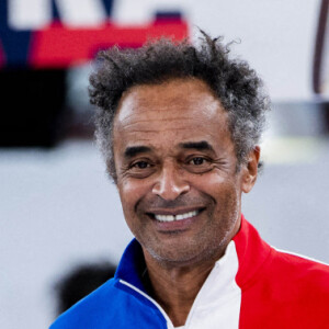 Yannick Noah - Defile de la collection Olympique de l equipementier Le Coq Sportif lors du défilé de la collection Olympique de l'équipementier "Le Coq Sportif" à Romilly-sur-Seine, France. © Jean-Baptiste Autissier/Panoramic/Bestimage