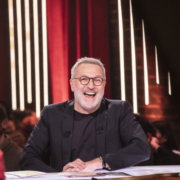 Exclusif - Laurent Ruquier pendant le tournage de l'émission On Est En Direct (OEED) du samedi 27/11/202, présentée par L.Salamé et L.Ruquier, à Paris, France, le 27 novembre 2021. © Jack Tribeca/Bestimage