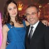 Olga Kurylenko et Elie Saab au dîner de la mode le 28 janvier 2010