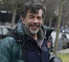 Stéphane Plaza - Arrivées des invités à l'enregistrement de l'émission "Vivement Dimanche" au Studio Gabriel à Paris, France, le 3 mars 2022. L'émission sera diffusée le 13 mars 2022.