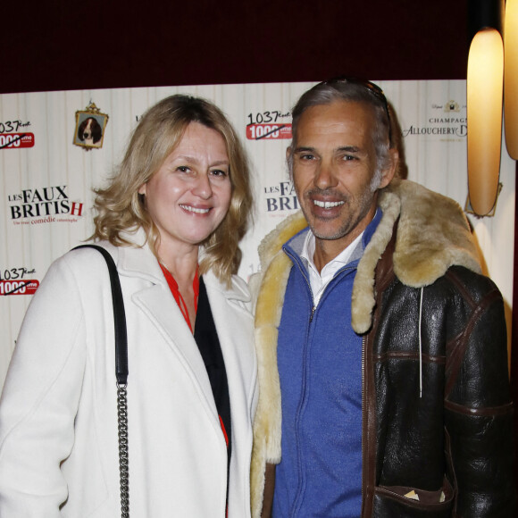 Paul et Luana Belmondo - 1000ème représentation de la pièce "Faux British" au théâtre Saint-Georges à Paris. © Marc Ausset-Lacroix/Bestimage 